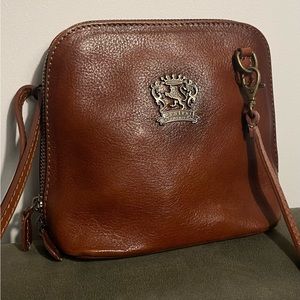 Pratesi Firenze Italian Leather Small Crossbody Bag